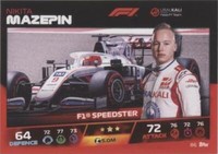 2021 Topps F1 Turbo Attax - Nikita Mazepin #86