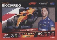 2021 Topps F1 Turbo Attax - Daniel Ricciardo #30