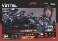 2021 Topps F1 Turbo Attax - Sebastian Vettel #41