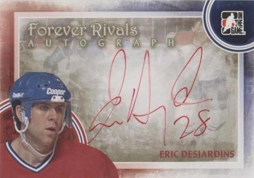 2012-13 In the Game Forever Rivals Series - Eric Desjardins #A-ED