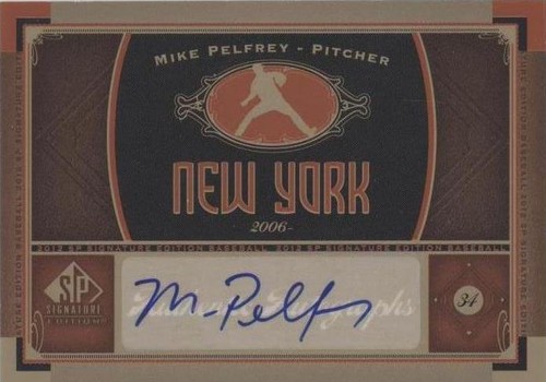 2012 SP Signature Edition - Mike Pelfrey #NYM 7