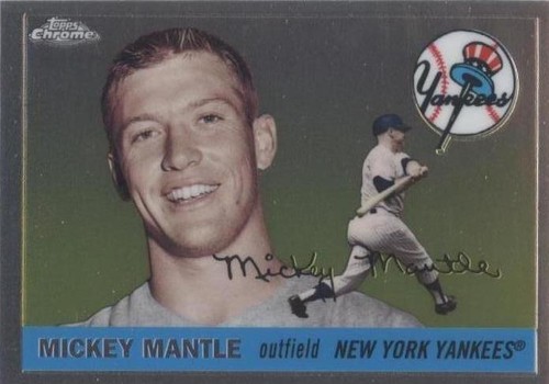 2008 Topps Chrome - Mickey Mantle #MMSC49