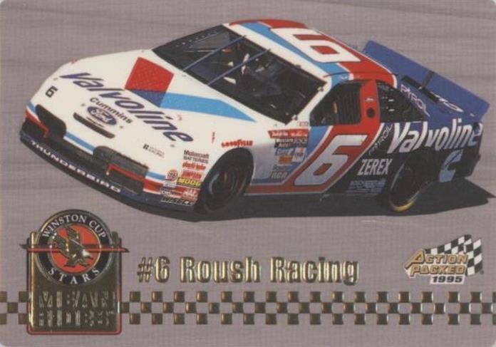 1995 Action Packed Stars - Mark Martin #35