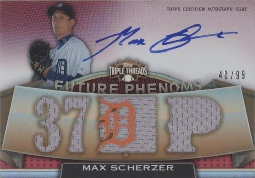 2011 Topps Triple Threads - Max Scherzer #116