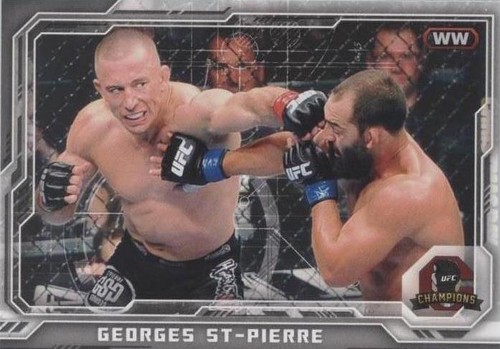 2014 Topps UFC Champions - Georges St-Pierre #100
