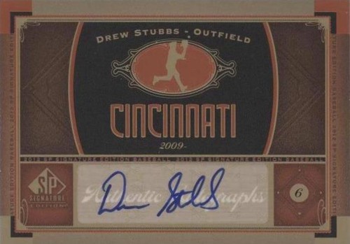 2012 SP Signature Edition - Drew Stubbs #CIN 4