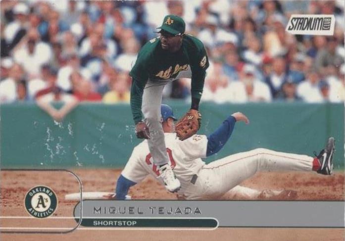 2002 Topps Stadium Club - Miguel Tejada #35