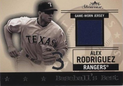 2004 Fleer Showcase - Alex Rodriguez #BB/AR