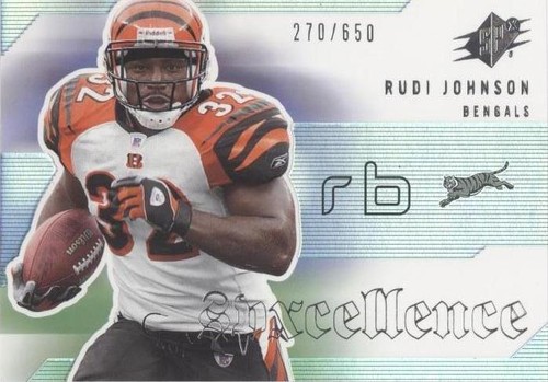 2006 SPx Rudi Johnson #SP-RJ