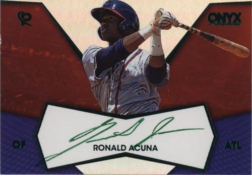 2017 Onyx Platinum Elite - Ronald Acuña Jr. #RA-PE17