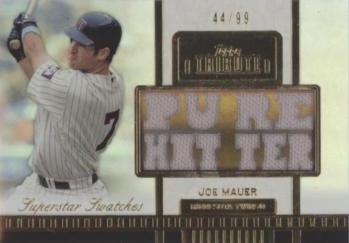 2012 Topps Tribute - Joe Mauer #SS-JM