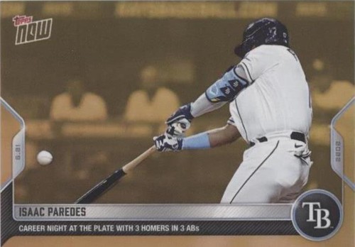 2022 Topps Now Road to Opening Day - Isaac Paredes #ODB-14