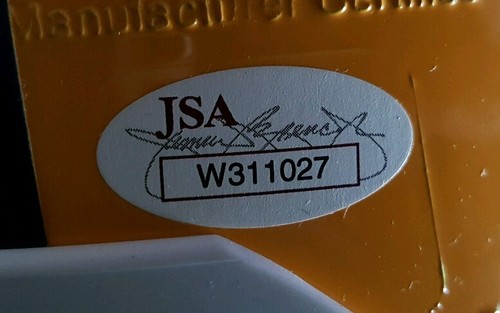 CRISP Authentic Autograph Packers Bart Starr Full Size REP Helmet JSA COA NICE