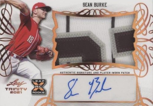2021 Leaf Trinity - Sean Burke #PA-SB1