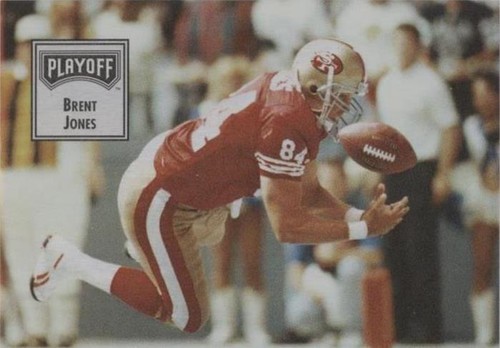 1993 Playoff Contenders Brent Jones #91