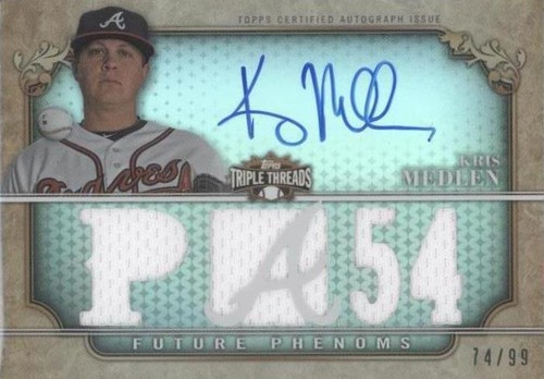 2013 Topps Triple Threads - Kris Medlen #158