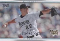 2007 Upper Deck - Matt Lindstrom #711