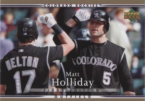 2007 Upper Deck First Edition - Matt Holliday #204