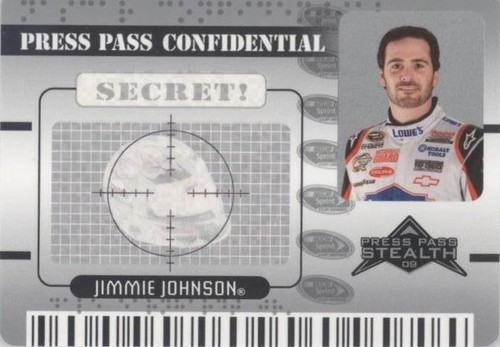 2009 Press Pass Stealth - Jimmie Johnson #PC 11