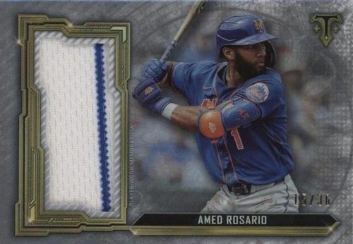 2020 Topps Triple Threads - Amed Rosario #SJR-ARO