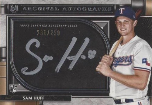 2021 Topps Museum Collection - Sam Huff #AA-SHU