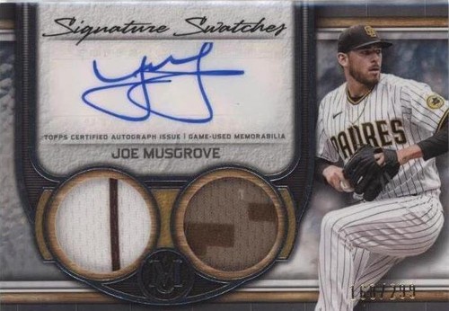 2023 Topps Museum Collection - Joe Musgrove #SWDRA-JM
