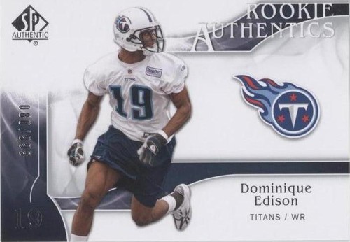 2009 SP Authentic Dominique Edison #298