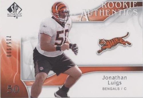 2009 SP Authentic Jonathan Luigs #221