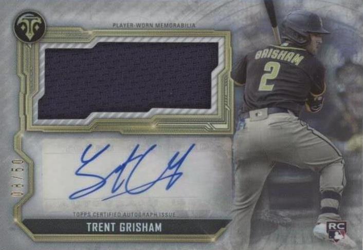 TOPPS MLBカード TRIPLE THREADS TRENT GRISHAM PADRES 10/50 #ASJR-TG 送料無料 中古 IT2 2020 Topps Triple Threads - Trent Grisham #ASJR-TG for sale