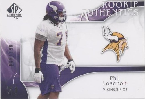 2009 SP Authentic Phil Loadholt #264