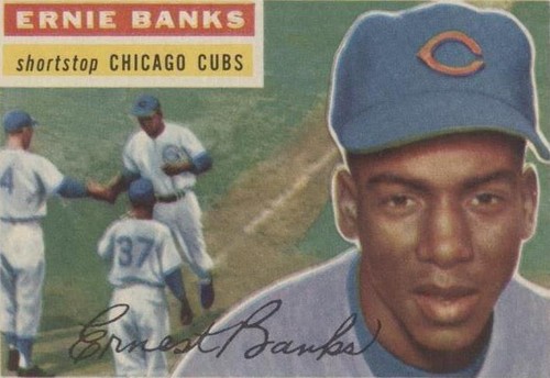 1956 Topps - Ernie Banks #15