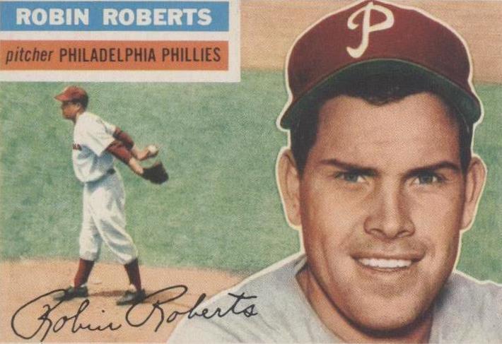 1956 年 Topps - Robin Roberts #180