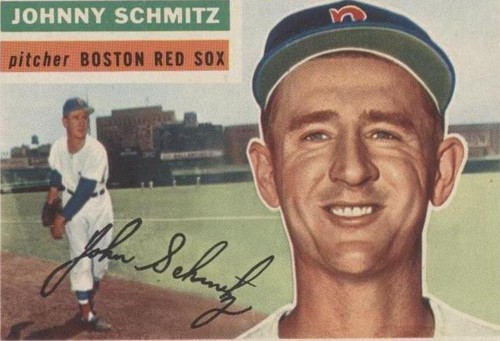 1956 Topps - Johnny Schmitz #298