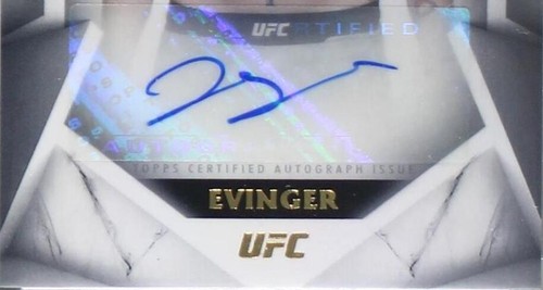 2020 Topps UFC Striking Signatures - Tonya Evinger #STS-TE