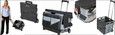 NEW Memory Stor ROLLING ORGANIZER PULL CART Teacher Office File Tool Storage BAG