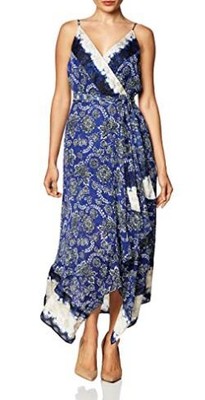 

Платье Guess без рукавов Bali, синее с принтом Bali Bay, большое, Bali bay print blue, W0YK80RD4V0