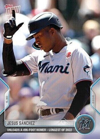 2022 Topps Now - Jesus Sanchez #267
