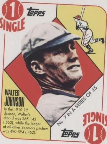 2010 Topps - Walter Johnson #7