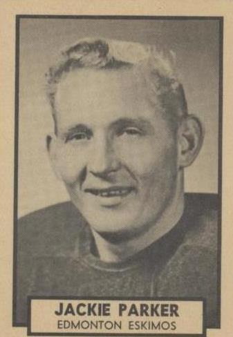 1962 Topps CFL Jackie Parker #52