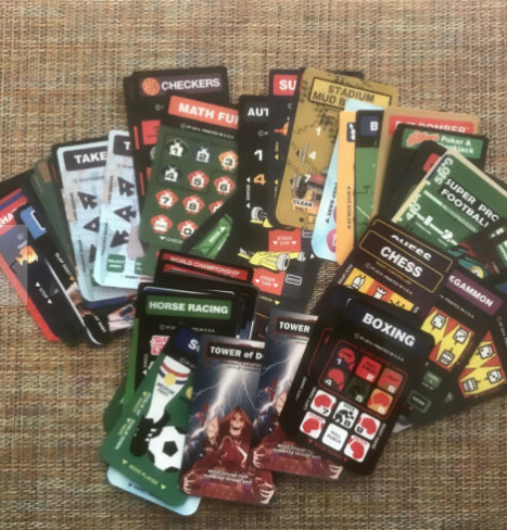 Reprint Overlays for Individual Intellivision games from Mattel and INTV