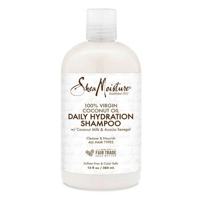 Shea Moisture Daily Hydration Shampoo 100% Virgin Coconut Oil 13 oz