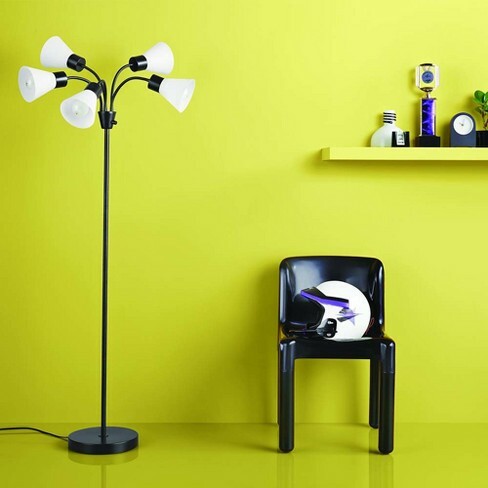 67 In Room Essentials 5 Head Floor Lamp Pink For Sale Online Ebay