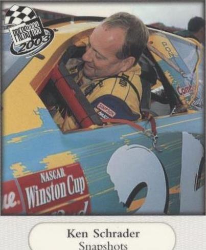 2003 Press Pass - Ken Schrader #SS21