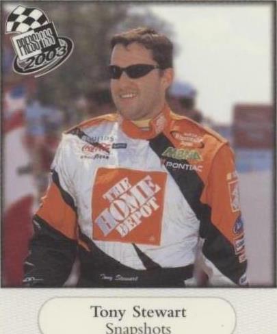 2003 Press Pass - Tony Stewart #SS24