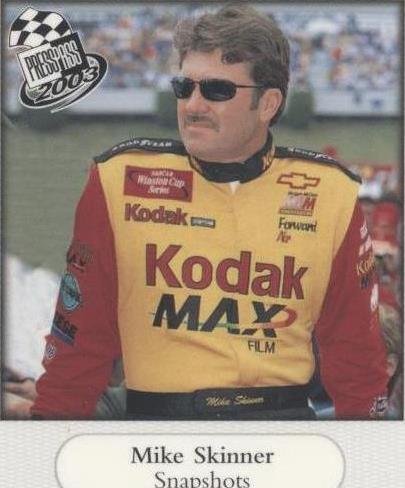 2003 Press Pass - Mike Skinner #SS22