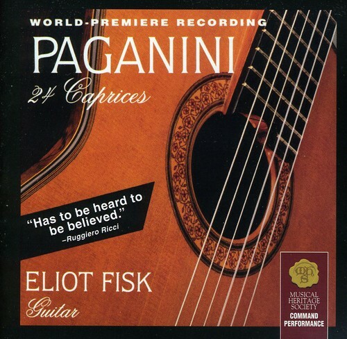 Paganini 24 Caprices by Eliot Fisk (CD, 2003) for sale online | eBay