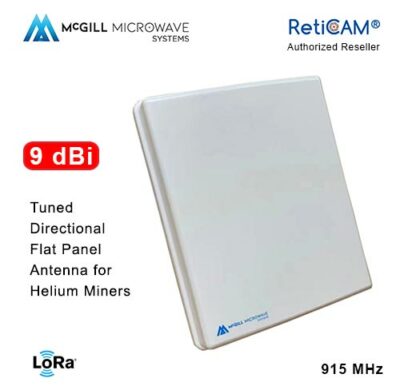 McGill Antenna 9dBi Flat Panel Directional Tuned US 915 MHz Helium Hotspot Miner