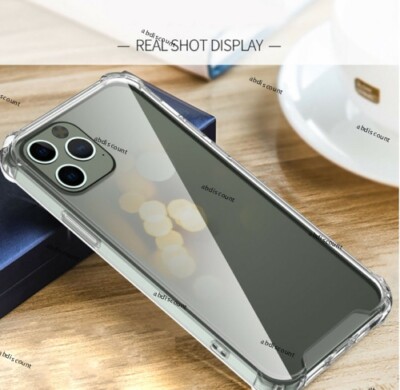 1PC Anti-drop Transparent Shell Phone Case Protective Cover for iPhone 12