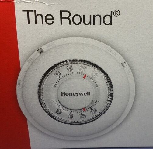 Honeywell The Round Non-Programmable Celcius Thermostat Heat & Cooling T87N1018