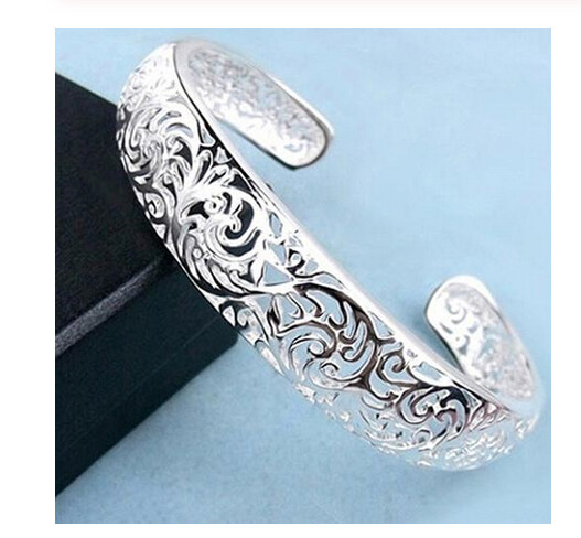1 Sterling  Silber 925 Armspange Damen Armreifen 
